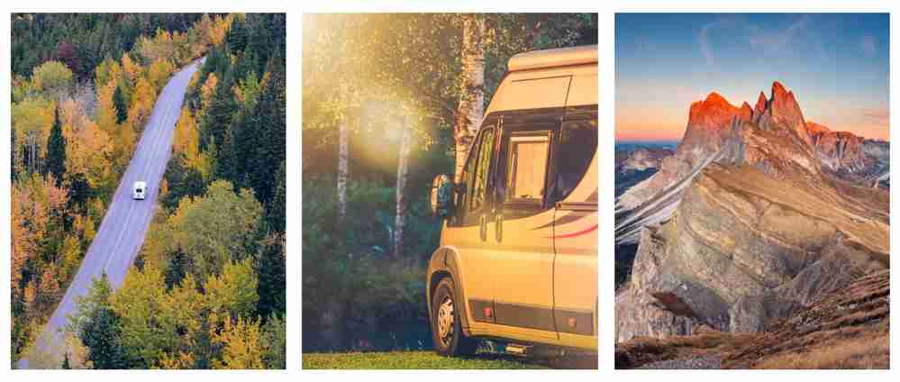 Les Dolomites, Italie en camping-car
