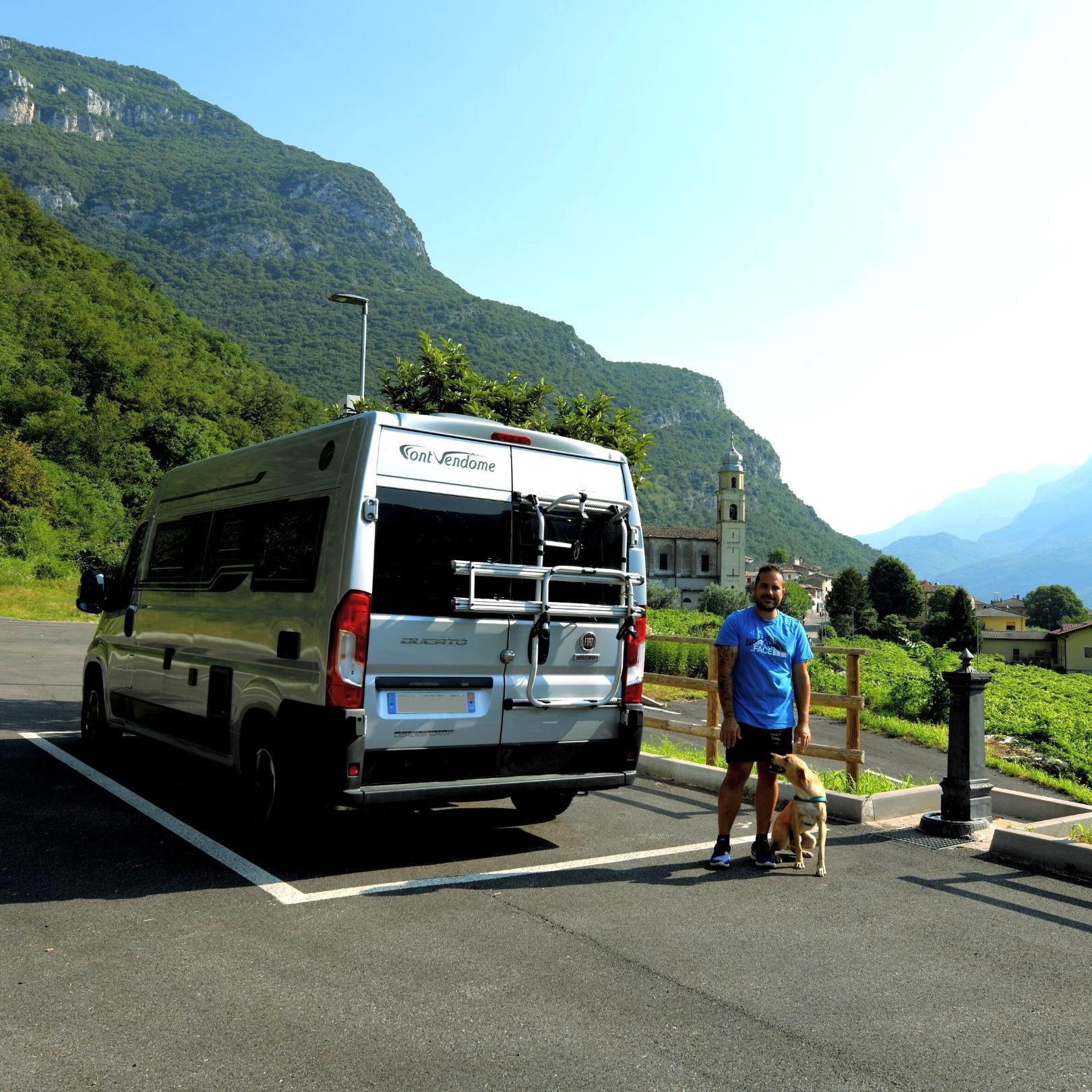 voyage en camping car dans les dolomites