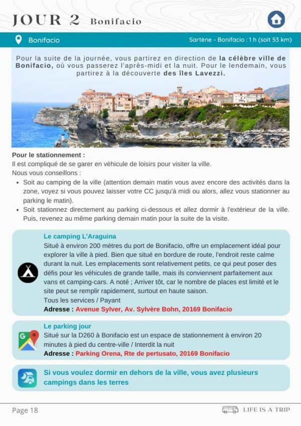 Road trip en Corse en van et camping-car – Image 2