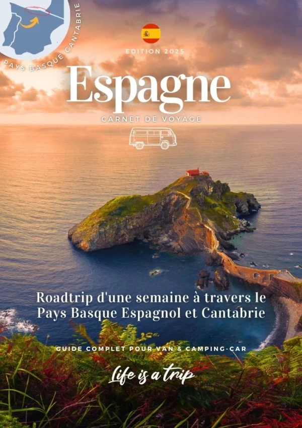 Road trip esgane Pays basque-cantabrie en van et camping car