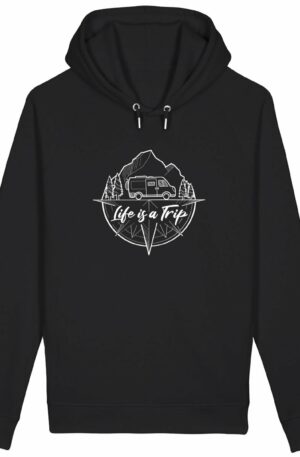 Sweat à capuche-Life is a trip