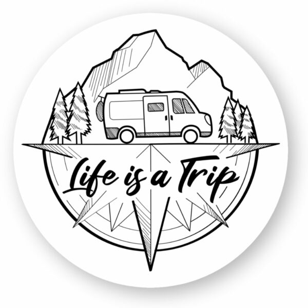 Sticker - Life is a trip