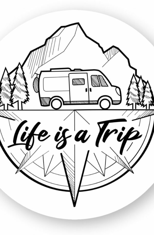 Sticker - Life is a trip