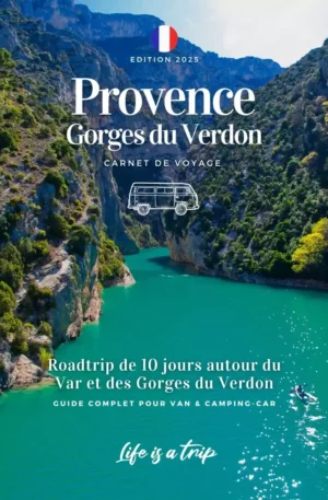 Gorges du verdon en van et camping car, provence