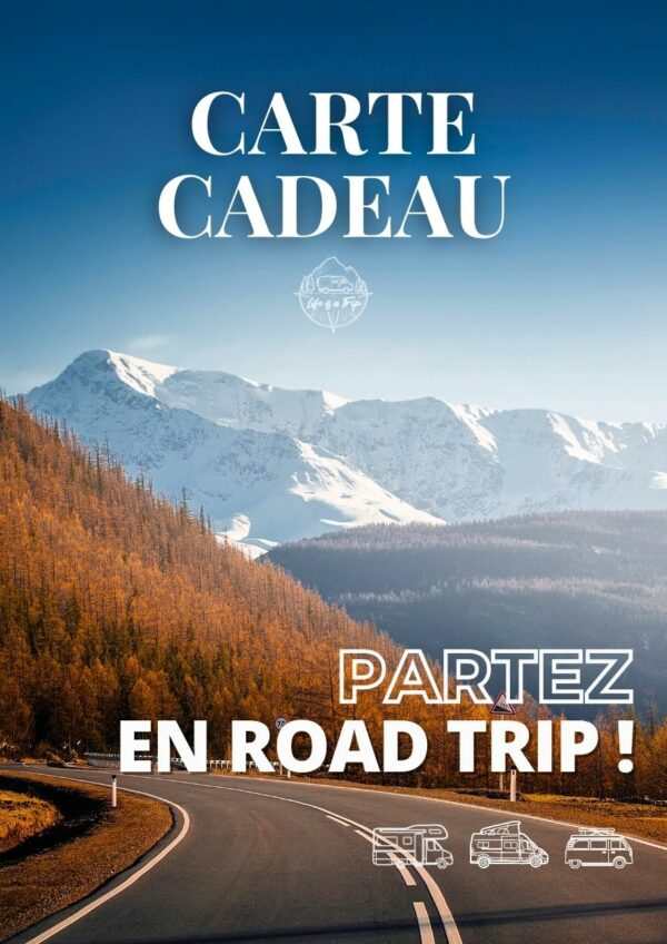Geschenkkarte – Roadtrip im Van