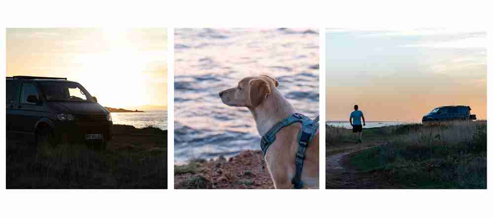 Alt: Wilder Spot am Meer bei Sonnenaufgang – Vanlife in Kroatien