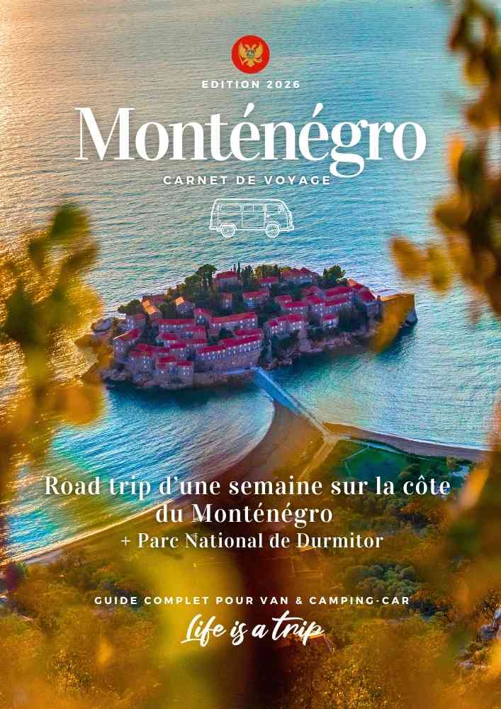 Road trip Monténégro en van